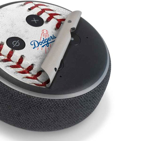 MLB Los Angeles Dodgers Game Ball Amazon Echo Dot Skin
