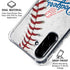 MLB Los Angeles Dodgers Game Ball Galaxy A36 5G Clear Case