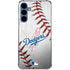 MLB Los Angeles Dodgers Game Ball Galaxy A55 5G Clear Case