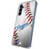 MLB Los Angeles Dodgers Game Ball Galaxy A55 5G Clear Case