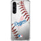 MLB Los Angeles Dodgers Game Ball Galaxy S24 FE Clear Case