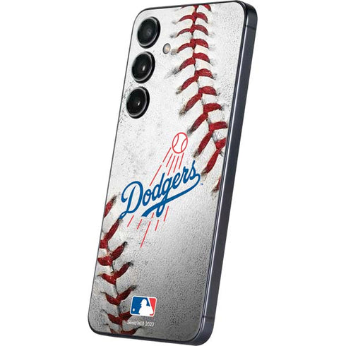 MLB Los Angeles Dodgers Game Ball Galaxy S25 Plus Skin