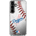 MLB Los Angeles Dodgers Game Ball Galaxy S26 Clear Case