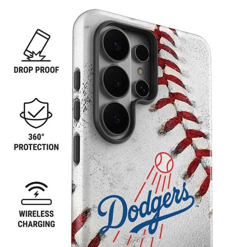MLB Los Angeles Dodgers Game Ball Galaxy S26 Ultra Impact Case