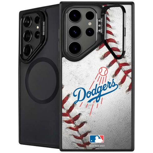 MLB Los Angeles Dodgers Game Ball Galaxy S26 Ultra Kickstand Case