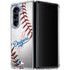 MLB Los Angeles Dodgers Game Ball Galaxy Z Fold5 5G Clear Case