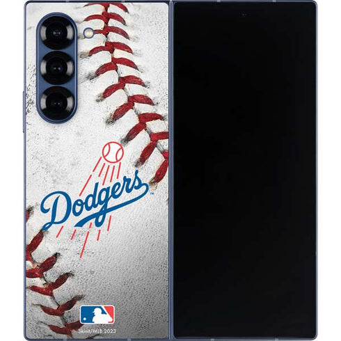 MLB Los Angeles Dodgers Game Ball Galaxy Z Fold6 Skin
