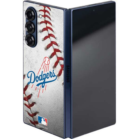 MLB Los Angeles Dodgers Game Ball Galaxy Z Fold6 Skin