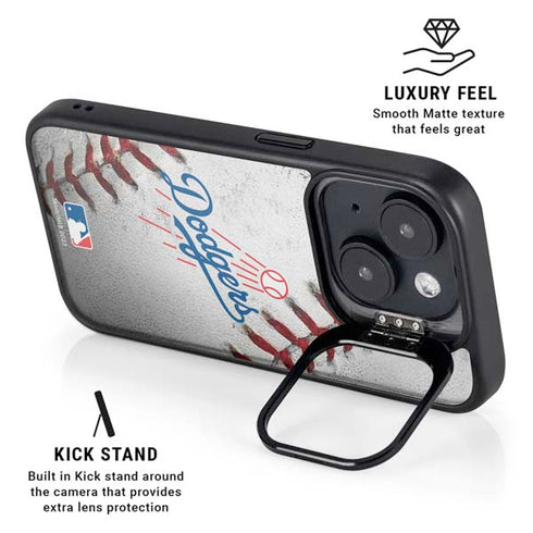MLB Los Angeles Dodgers Game Ball iPhone 14 Kickstand Case