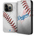 MLB Los Angeles Dodgers Game Ball iPhone 14 Pro Folio Case