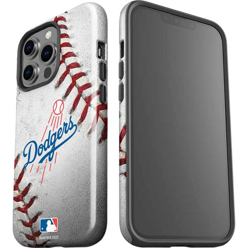 MLB Los Angeles Dodgers Game Ball iPhone 15 Pro Impact Case