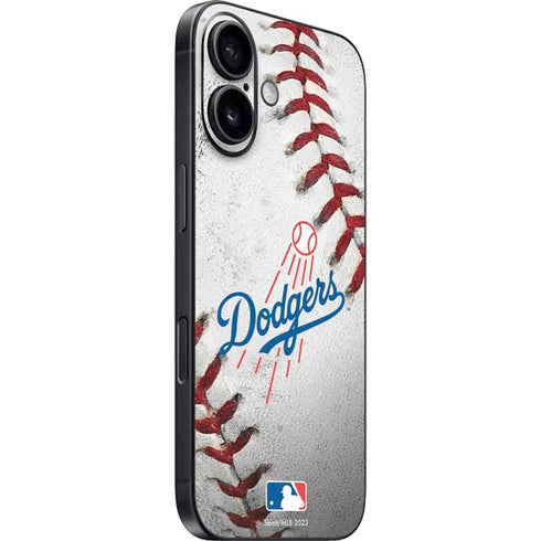 MLB Los Angeles Dodgers Game Ball iPhone 16 Plus Skin