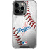 MLB Los Angeles Dodgers Game Ball iPhone 16 Pro Clear Case
