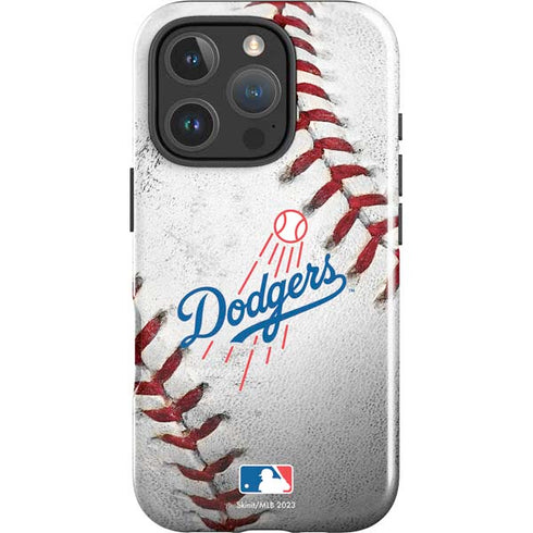 MLB Los Angeles Dodgers Game Ball iPhone 16 Pro Impact Case