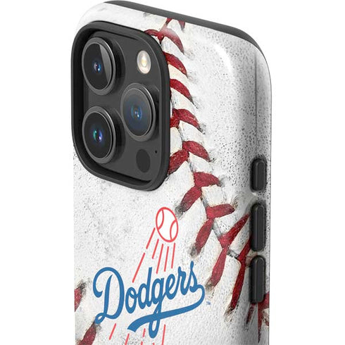 MLB Los Angeles Dodgers Game Ball iPhone 16 Pro Impact Case