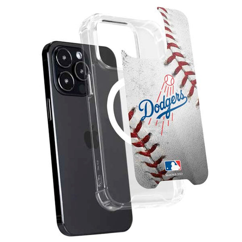 MLB Los Angeles Dodgers Game Ball iPhone 16 Pro Max MagSafe Case