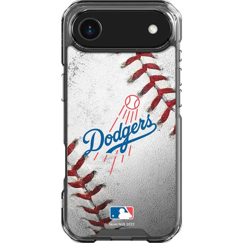 MLB Los Angeles Dodgers Game Ball iPhone 17 Air Clear Case