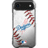 MLB Los Angeles Dodgers Game Ball iPhone 17 Air Clear Case