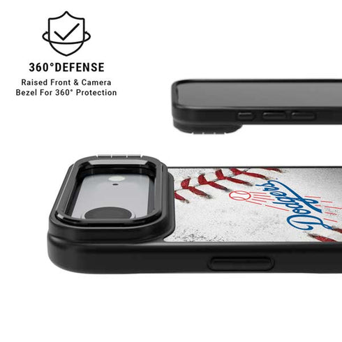 MLB Los Angeles Dodgers Game Ball iPhone 17 Air Kickstand Case