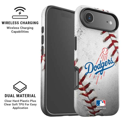 MLB Los Angeles Dodgers Game Ball iPhone 17 Air Magsafe Impact Case