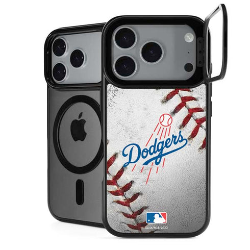 MLB Los Angeles Dodgers Game Ball iPhone 17 Pro Max Kickstand Case