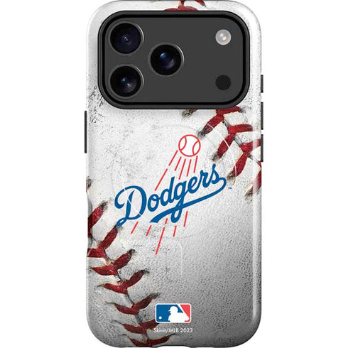 MLB Los Angeles Dodgers Game Ball iPhone 17 Pro Max Magsafe Impact Case