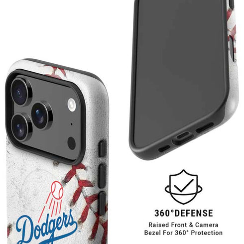 MLB Los Angeles Dodgers Game Ball iPhone 17 Pro Max Magsafe Impact Case