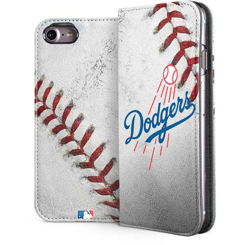 MLB Los Angeles Dodgers Game Ball iPhone 7 Folio Case