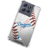 MLB Los Angeles Dodgers Game Ball Moto G 5G (2025) Clear Case