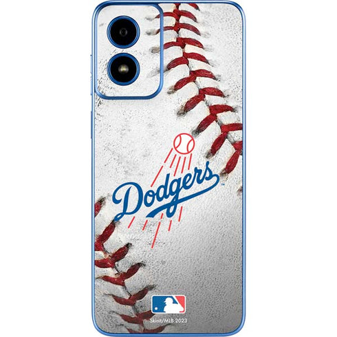 MLB Los Angeles Dodgers Game Ball Moto G Play 4G (2024) Skin