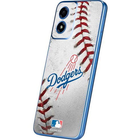 MLB Los Angeles Dodgers Game Ball Moto G Play 4G (2024) Skin
