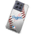 MLB Los Angeles Dodgers Game Ball Moto G Play 5G (2025) Clear Case