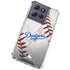 MLB Los Angeles Dodgers Game Ball Moto G Stylus 5G (2025) Clear Case