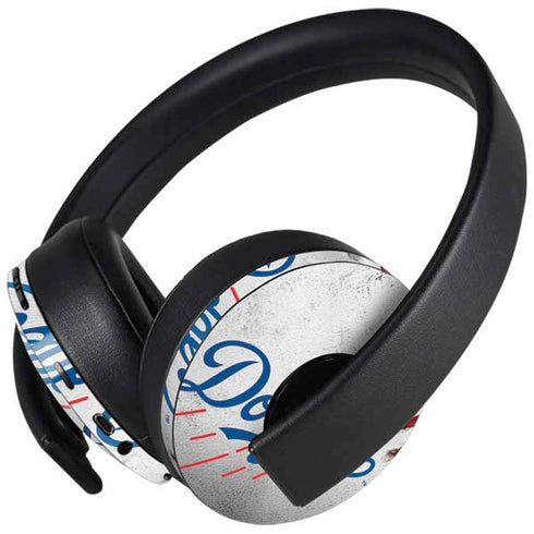 MLB Los Angeles Dodgers Game Ball PlayStation 4 Gold Wireless Headset Skin