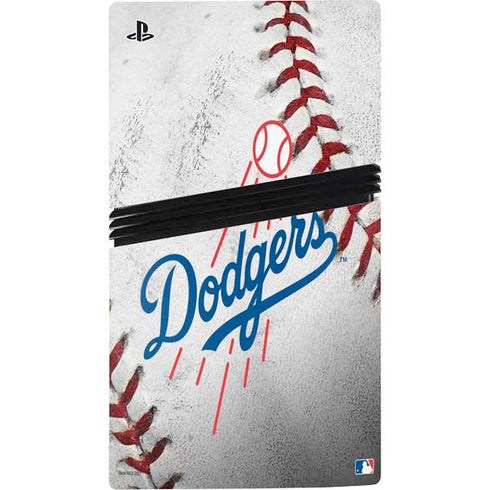 MLB Los Angeles Dodgers Game Ball PS5 Pro Console Skin