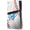 MLB Los Angeles Dodgers Game Ball PS5 Pro Disk Console Skin