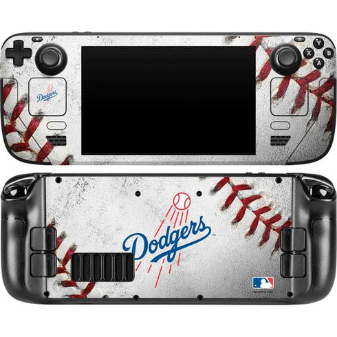 MLB Los Angeles Dodgers Game Ball Steam Deck Handheld Gaming Computer Skin