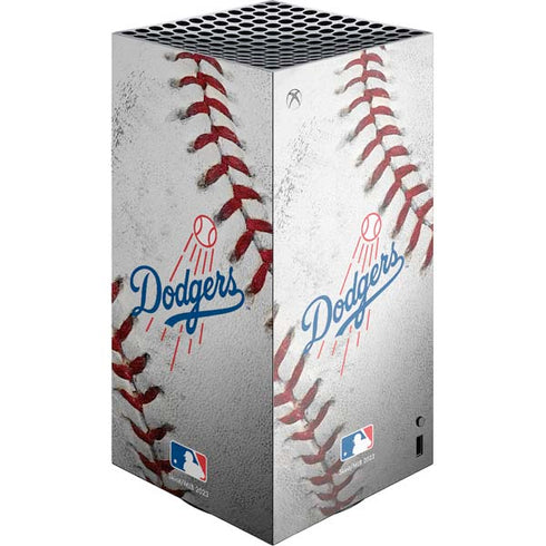 MLB Los Angeles Dodgers Game Ball XBox Series X Digital Edition Console Skin