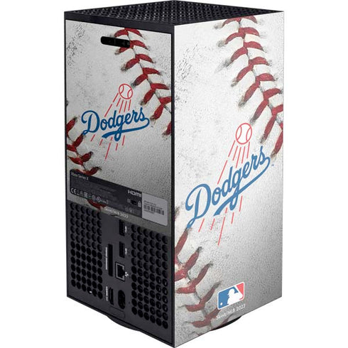 MLB Los Angeles Dodgers Game Ball XBox Series X Digital Edition Console Skin