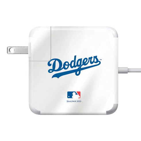 MLB Los Angeles Dodgers Home Jersey 85W Power Adapter (15 and 17 inch MacBook Pro Charger) Skin