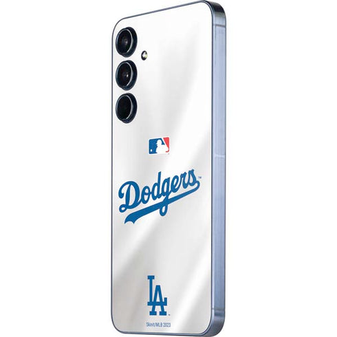 MLB Los Angeles Dodgers Home Jersey Galaxy A55 5G Skin