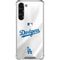 MLB Los Angeles Dodgers Home Jersey Galaxy S24 FE Clear Case