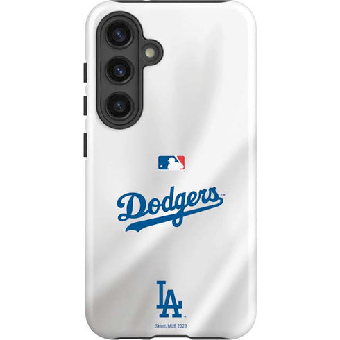 MLB Los Angeles Dodgers Home Jersey Galaxy S25 Plus Impact Case