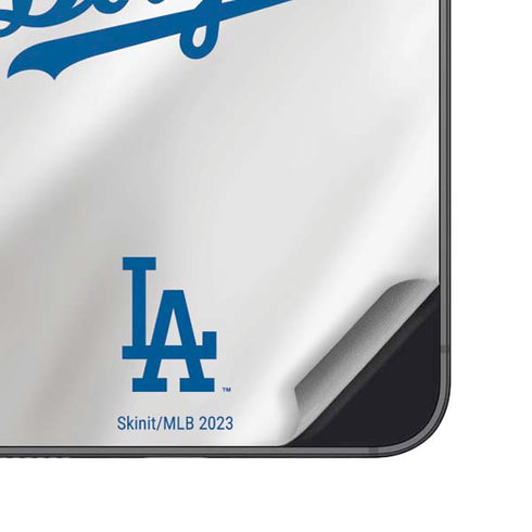MLB Los Angeles Dodgers Home Jersey Galaxy S25 Plus Skin