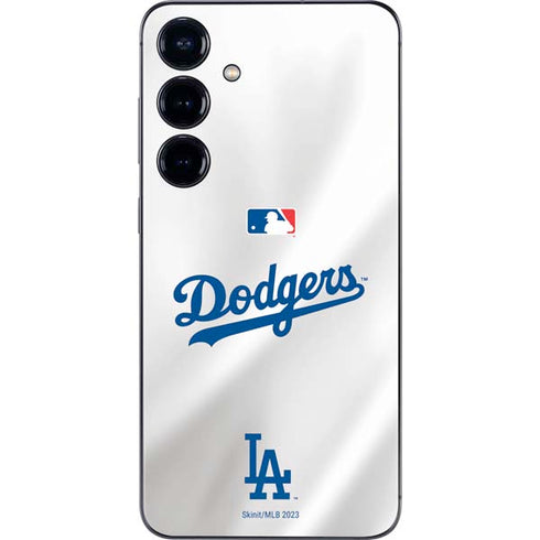MLB Los Angeles Dodgers Home Jersey Galaxy S25 Skin