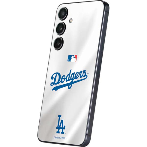 MLB Los Angeles Dodgers Home Jersey Galaxy S25 Skin