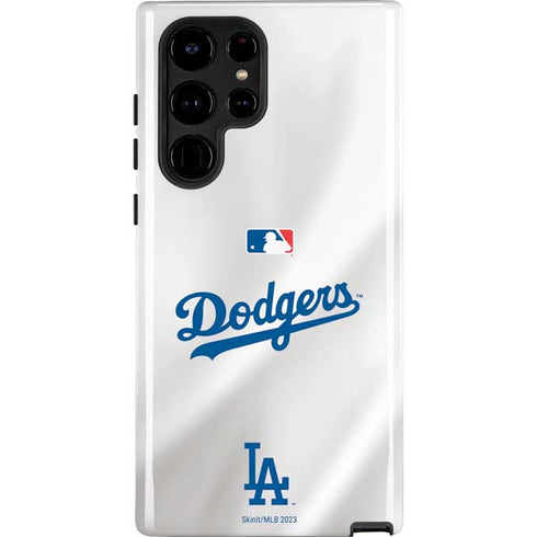 MLB Los Angeles Dodgers Home Jersey Galaxy S25 Ultra Impact Case