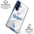 MLB Los Angeles Dodgers Home Jersey Galaxy S25 FE Clear Case