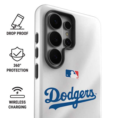 MLB Los Angeles Dodgers Home Jersey Galaxy S26 Ultra Impact Case