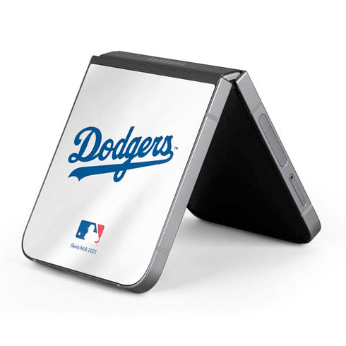 MLB Los Angeles Dodgers Home Jersey Galaxy Z Flip6 Skin